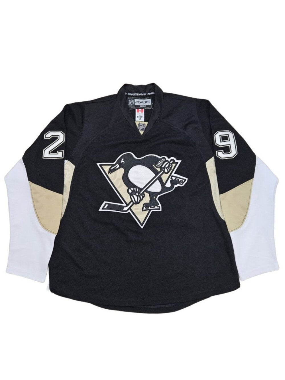 Marc-Andre Fleury Penguins Reebok Center Ice Jersey Size 54